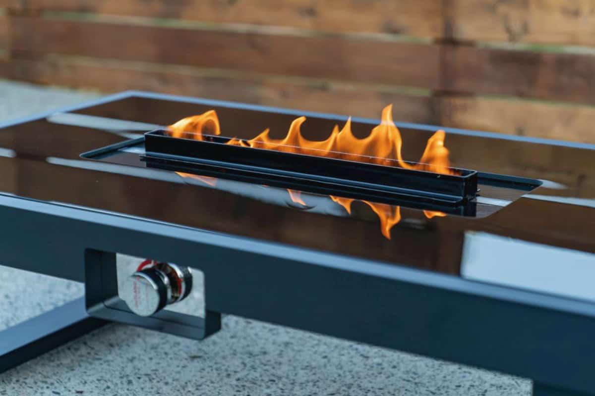 What Are Fire Pit BTUs and Why Do They Matter? Image of an Outland Living fire pit/coffee table.